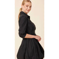 Puffy Black Dress