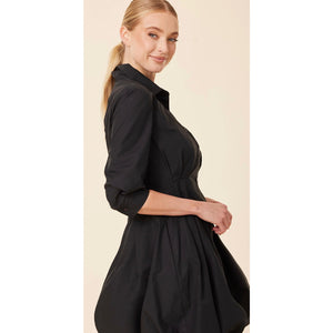 Puffy Black Dress