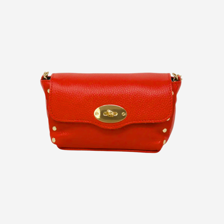 German Fuentes Leather Cross Body Bag