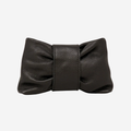 German Fuentes Leather Bow Clutch