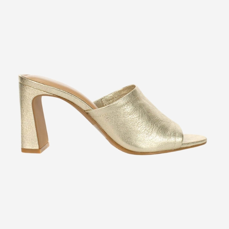 Alyssa Heel- Light Gold