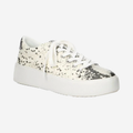 Blade Snakeskin Platform Sneaker