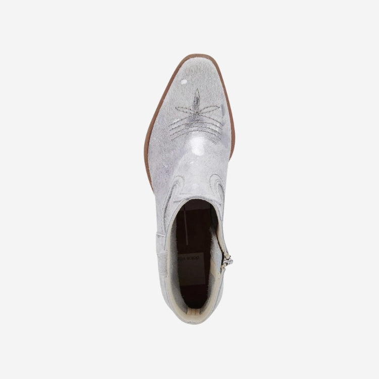 Silma Bootie- Calf Hair Shimmer