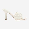 Brinela Heel- Creamy White
