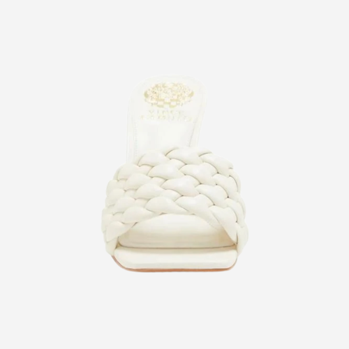 Brinela Heel- Creamy White