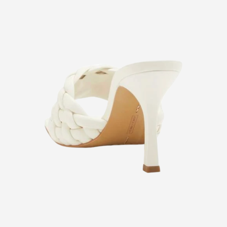 Brinela Heel- Creamy White