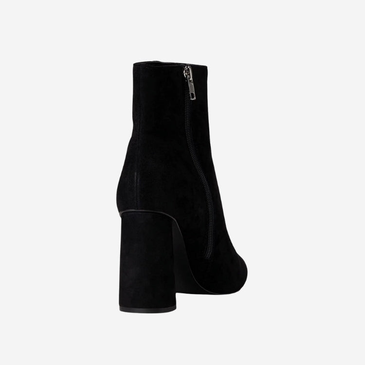 Valor Bootie- Black Suede