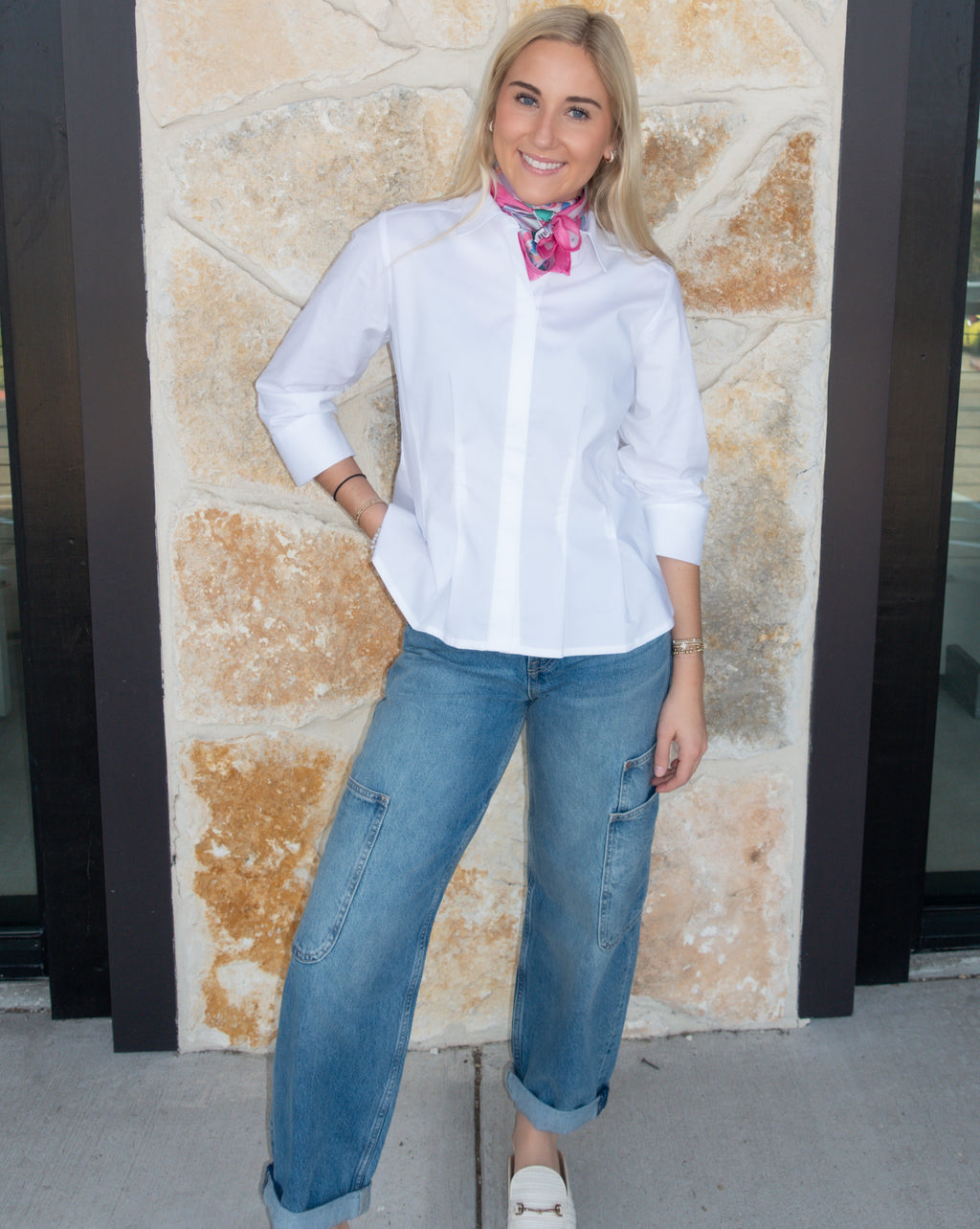 Sonny High Rise Barrel Jean