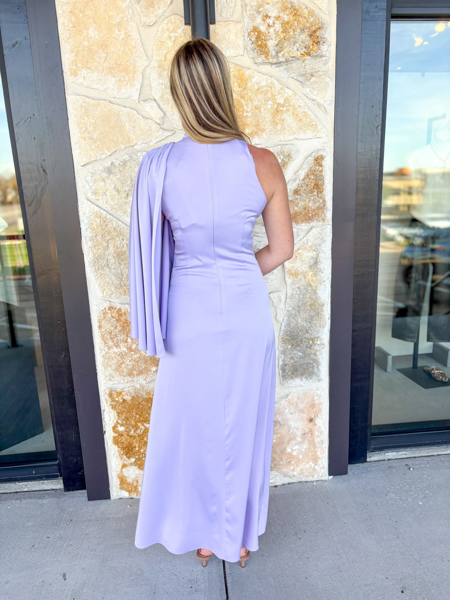 Anika Asymmetrical Maxi Dress