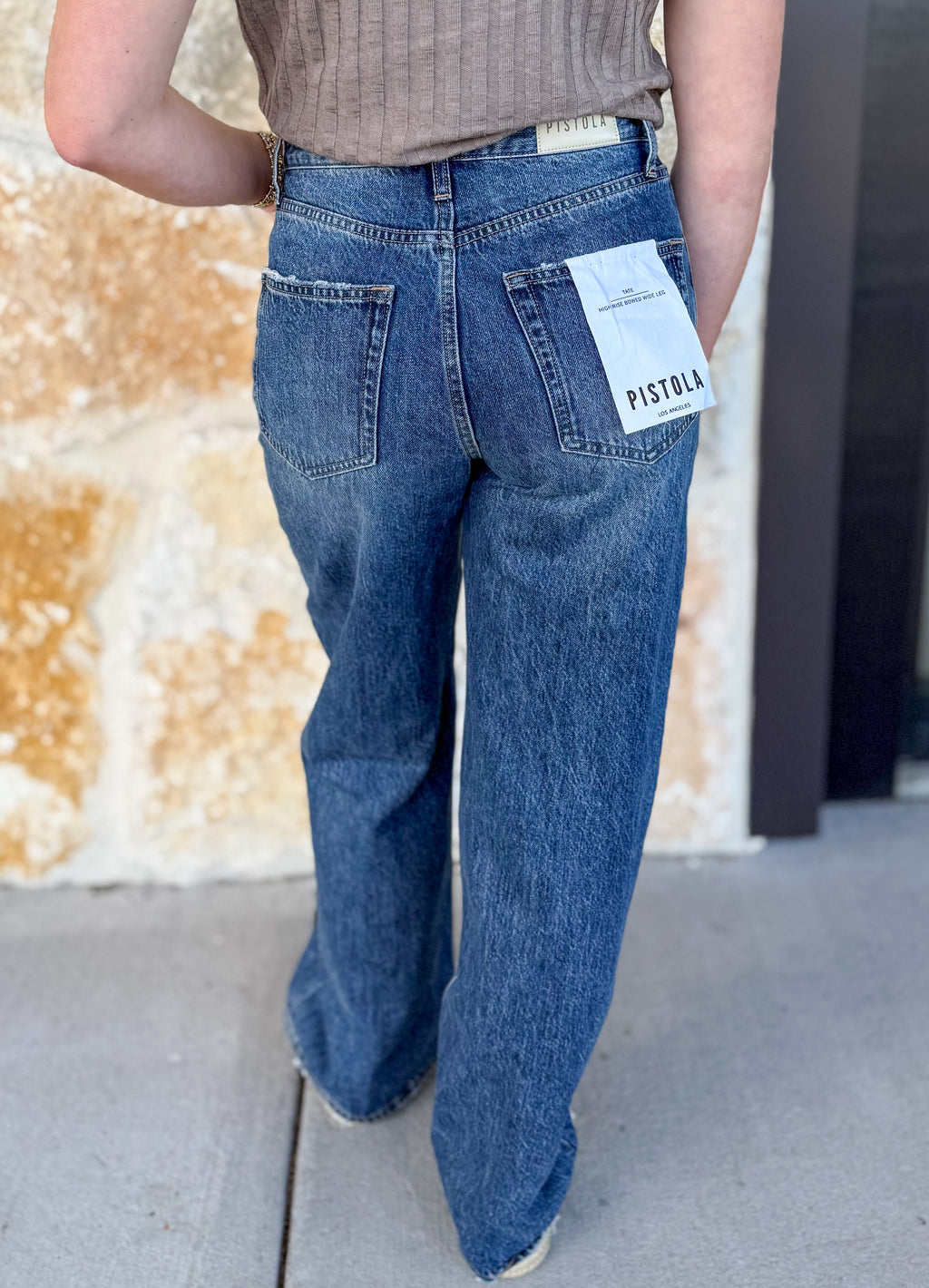 Tate High-Rise Wide Leg Jean