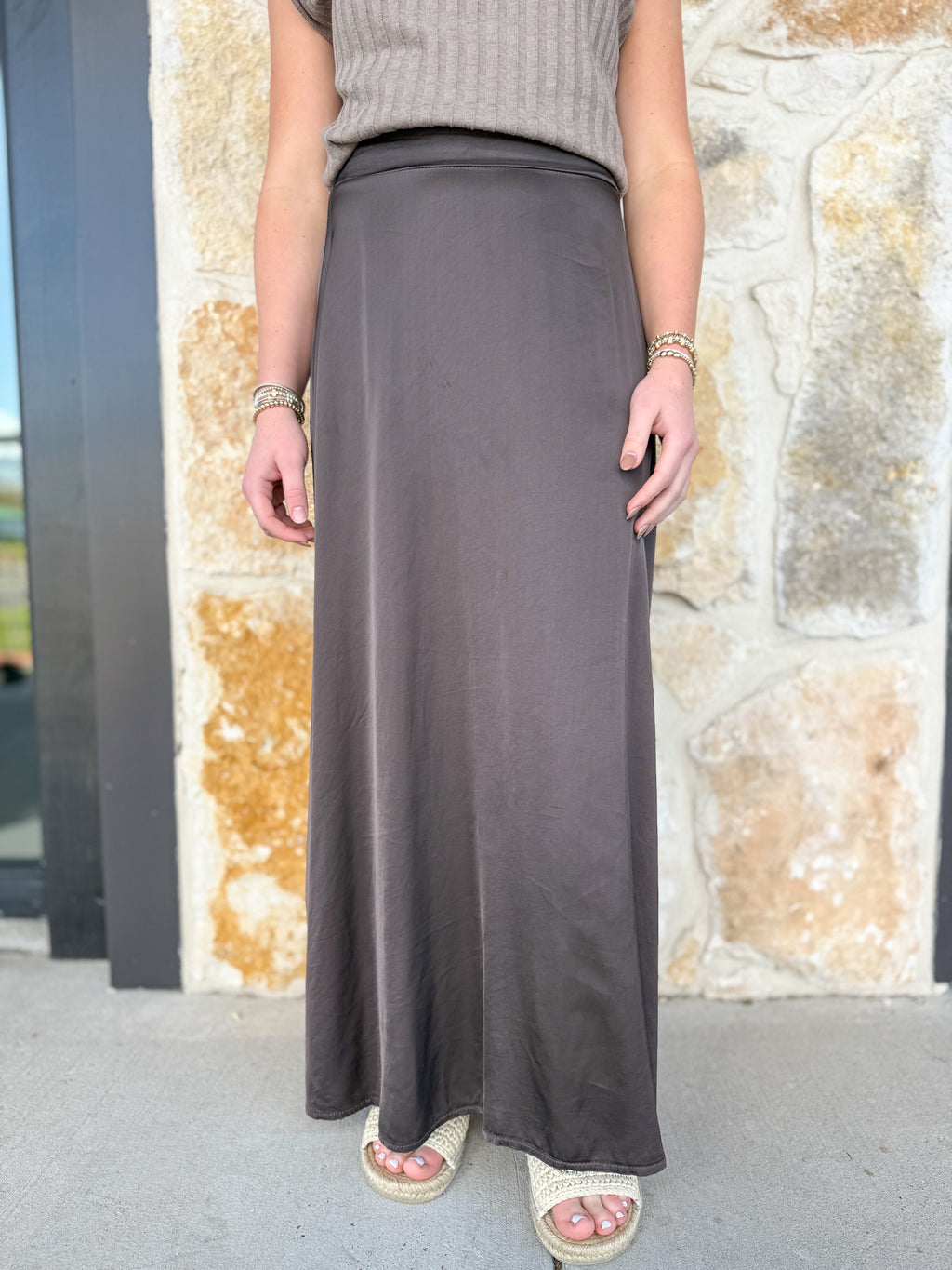 Italian Viscose Maxi Skirt