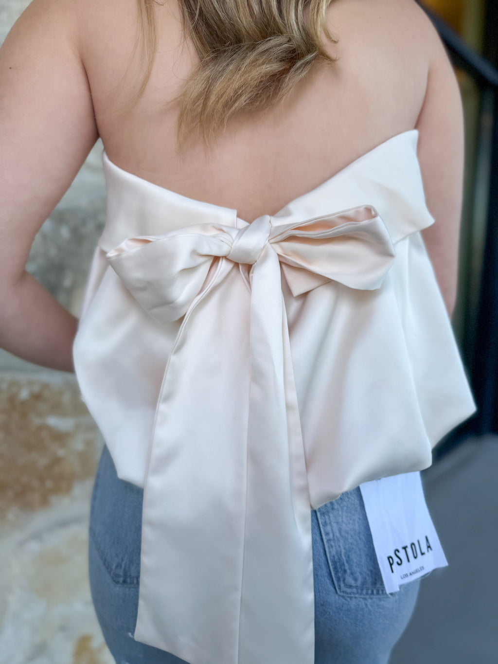 Khloe Strapless Top