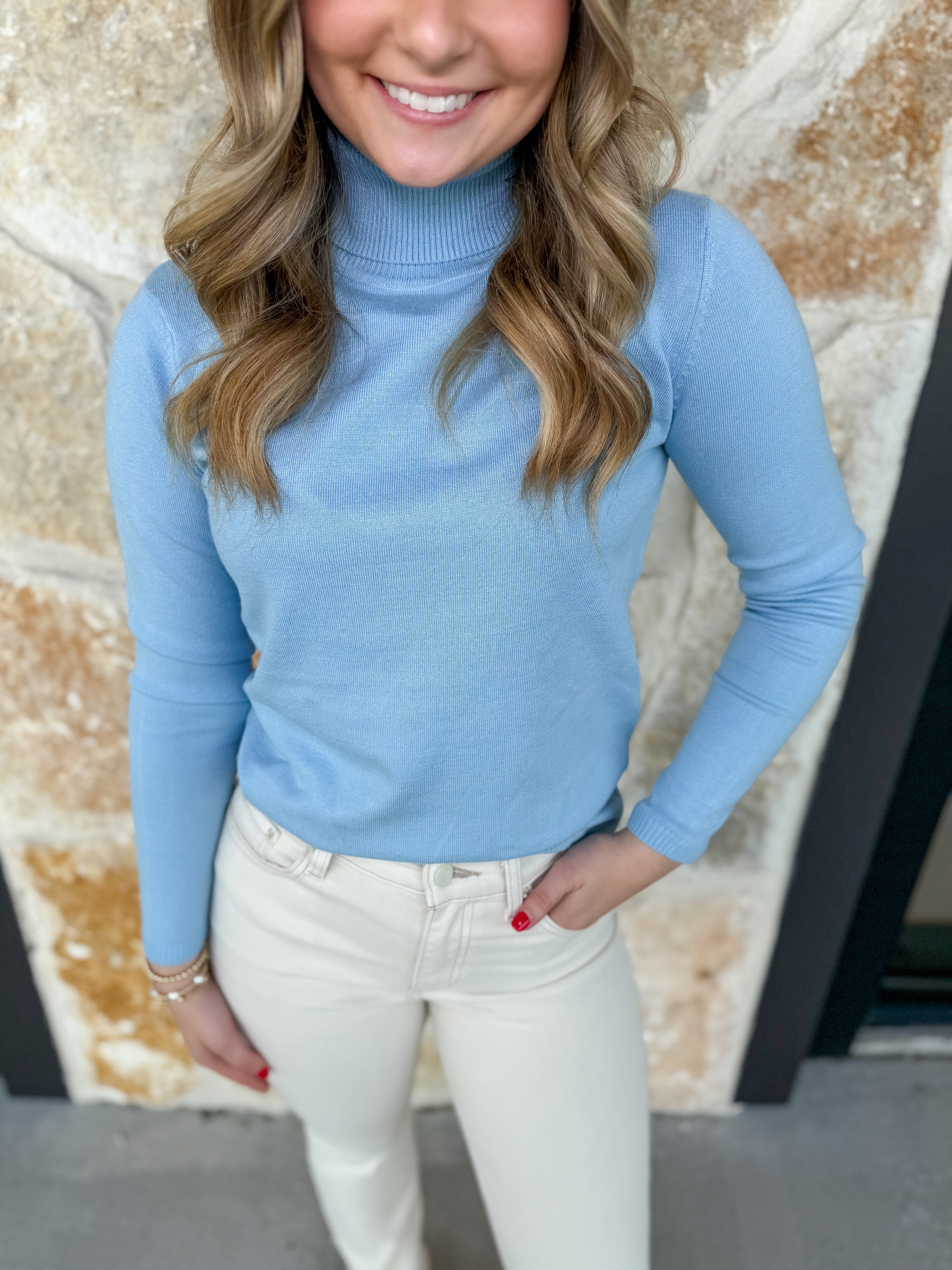 Basic Long Sleeve Turtleneck