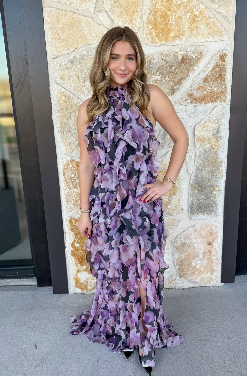 Solene Halter Gown