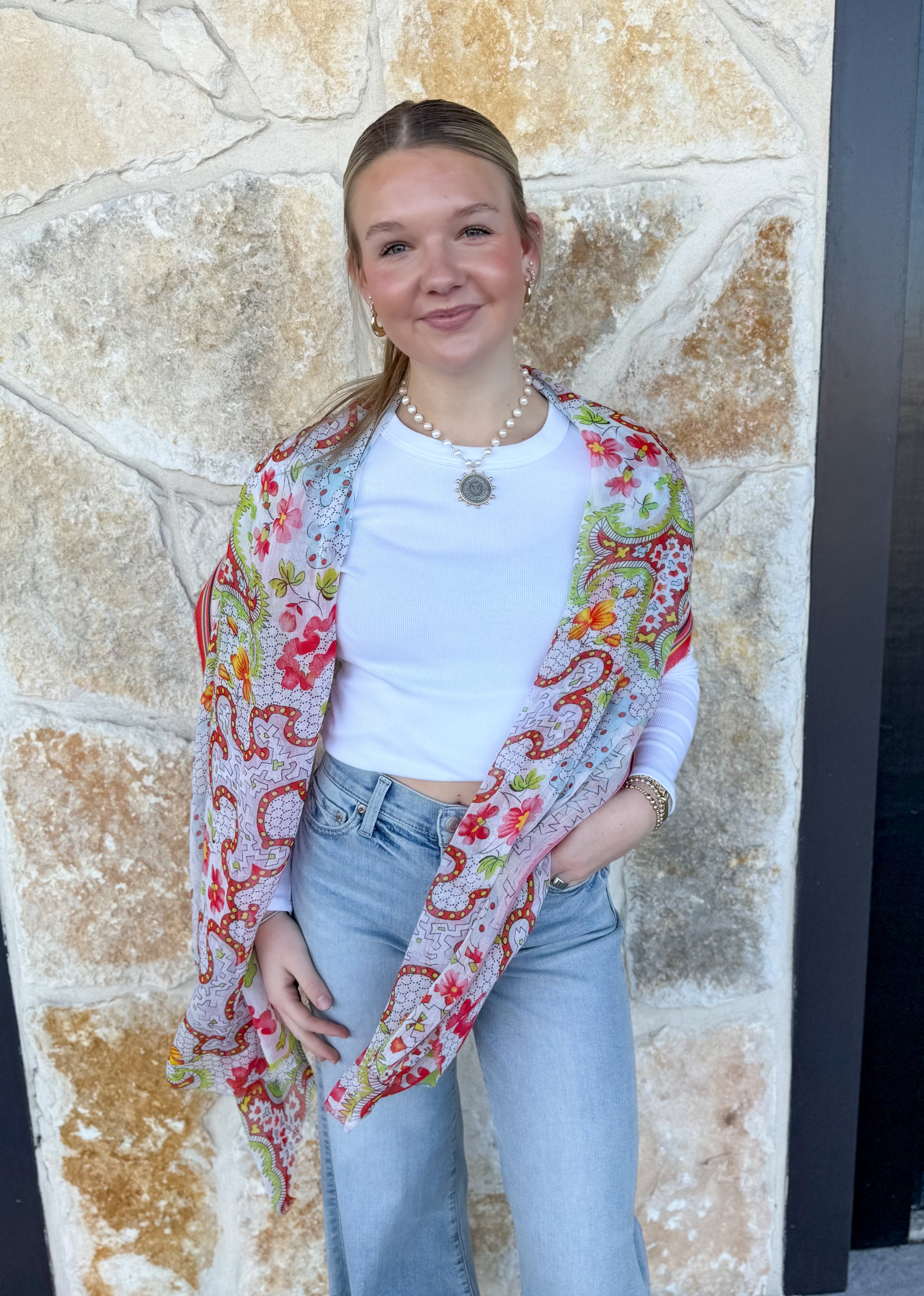 Vintage 1960 Cashmere Scarf