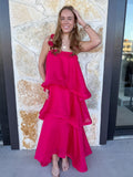 Thalia Tiered Maxi Gown