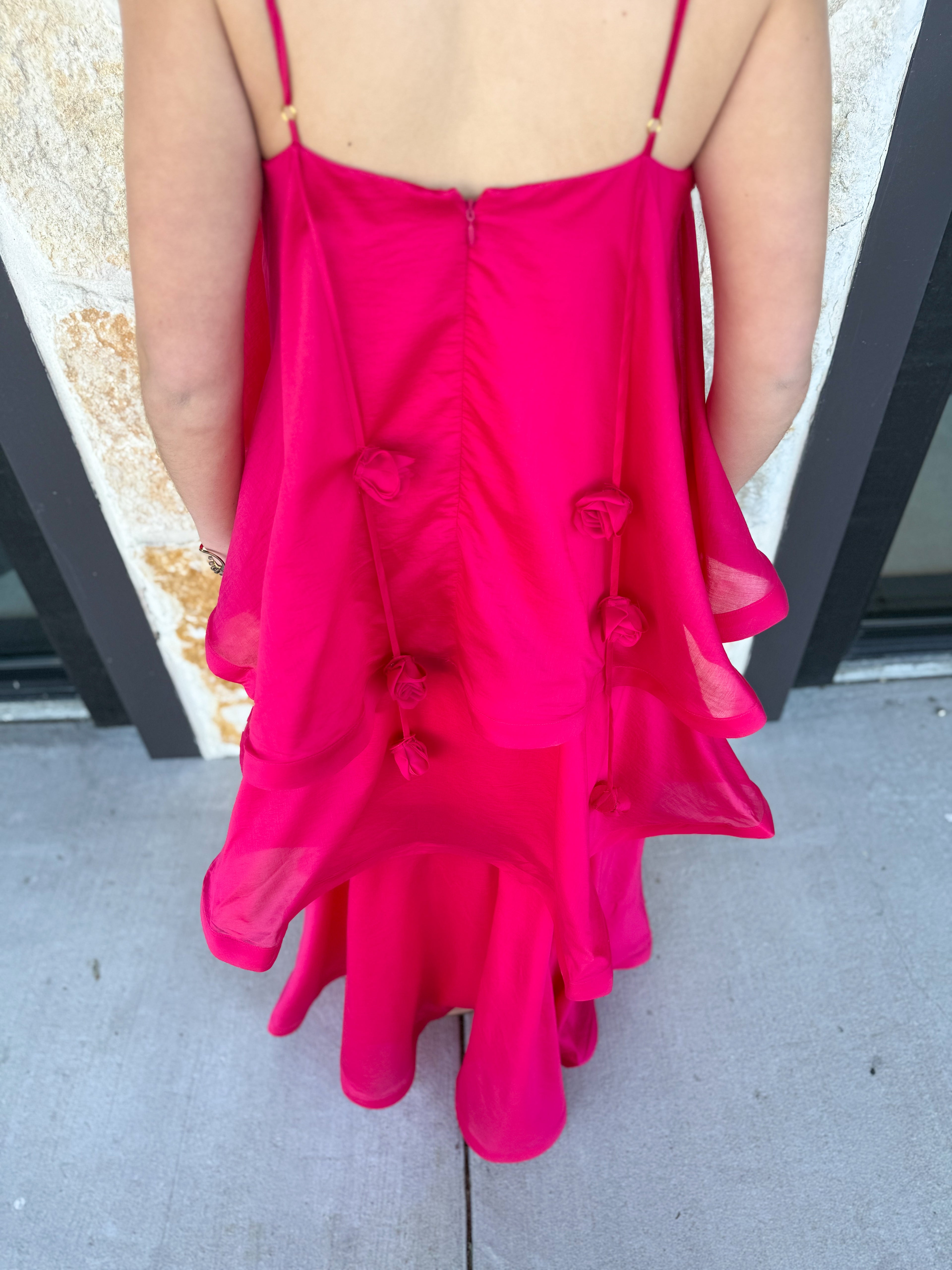 Thalia Tiered Maxi Gown