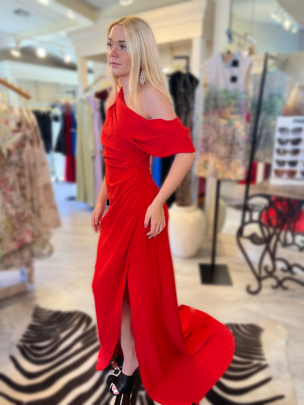 Posey One Shoulder Dress