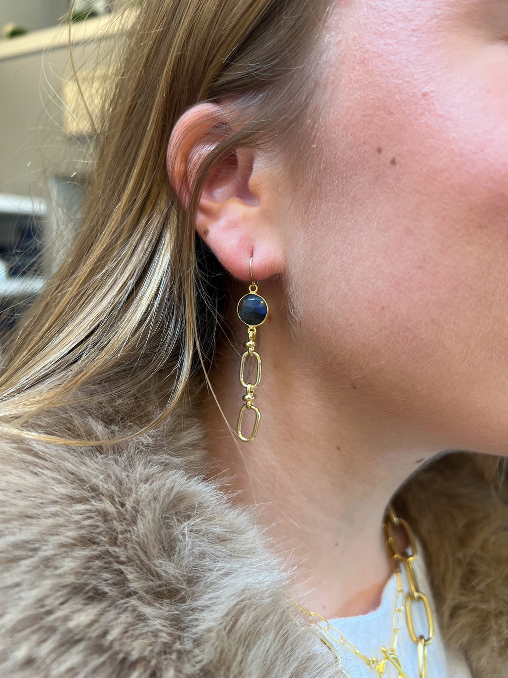 Tess Earrings Mix Stone