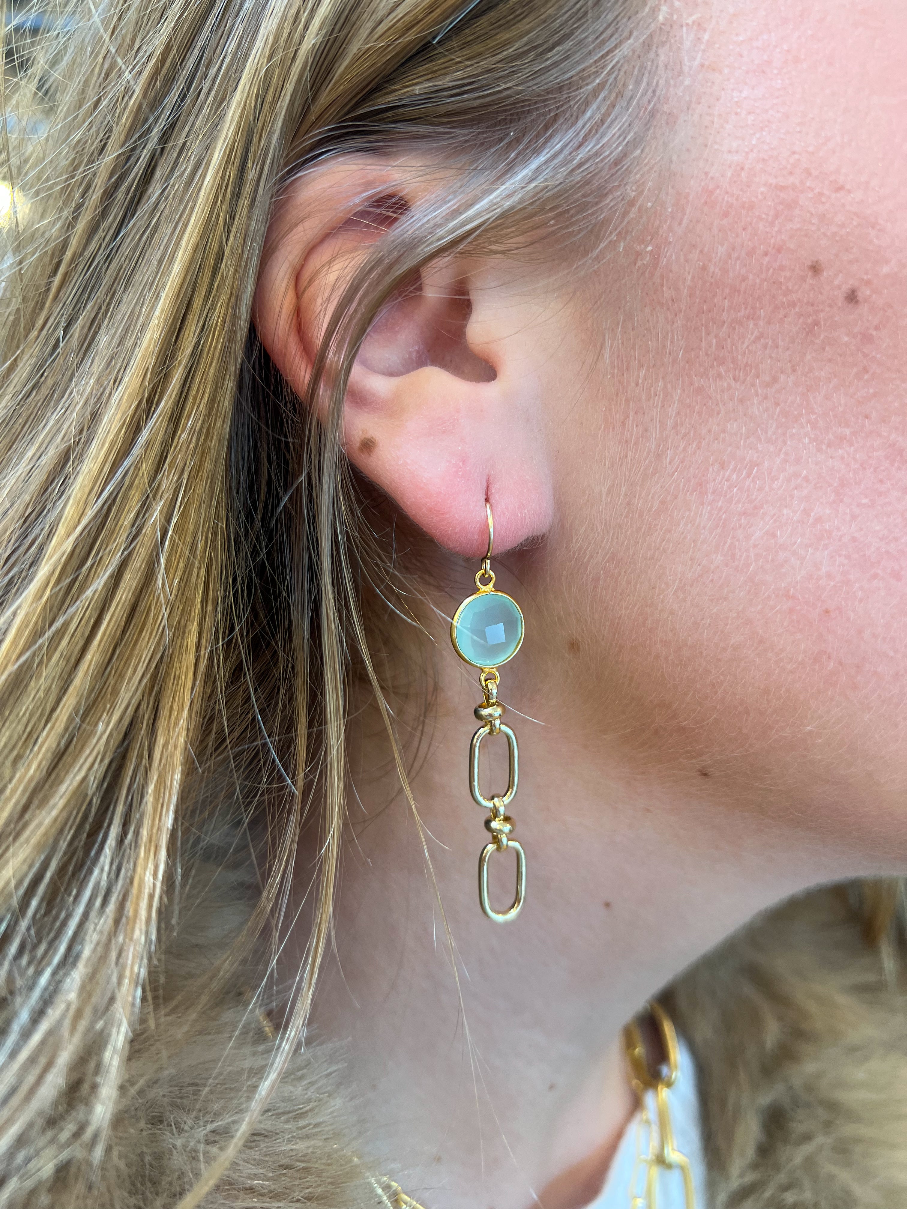 Tess Earrings Mix Stone