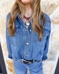 Trucker Blouson Denim Jacket