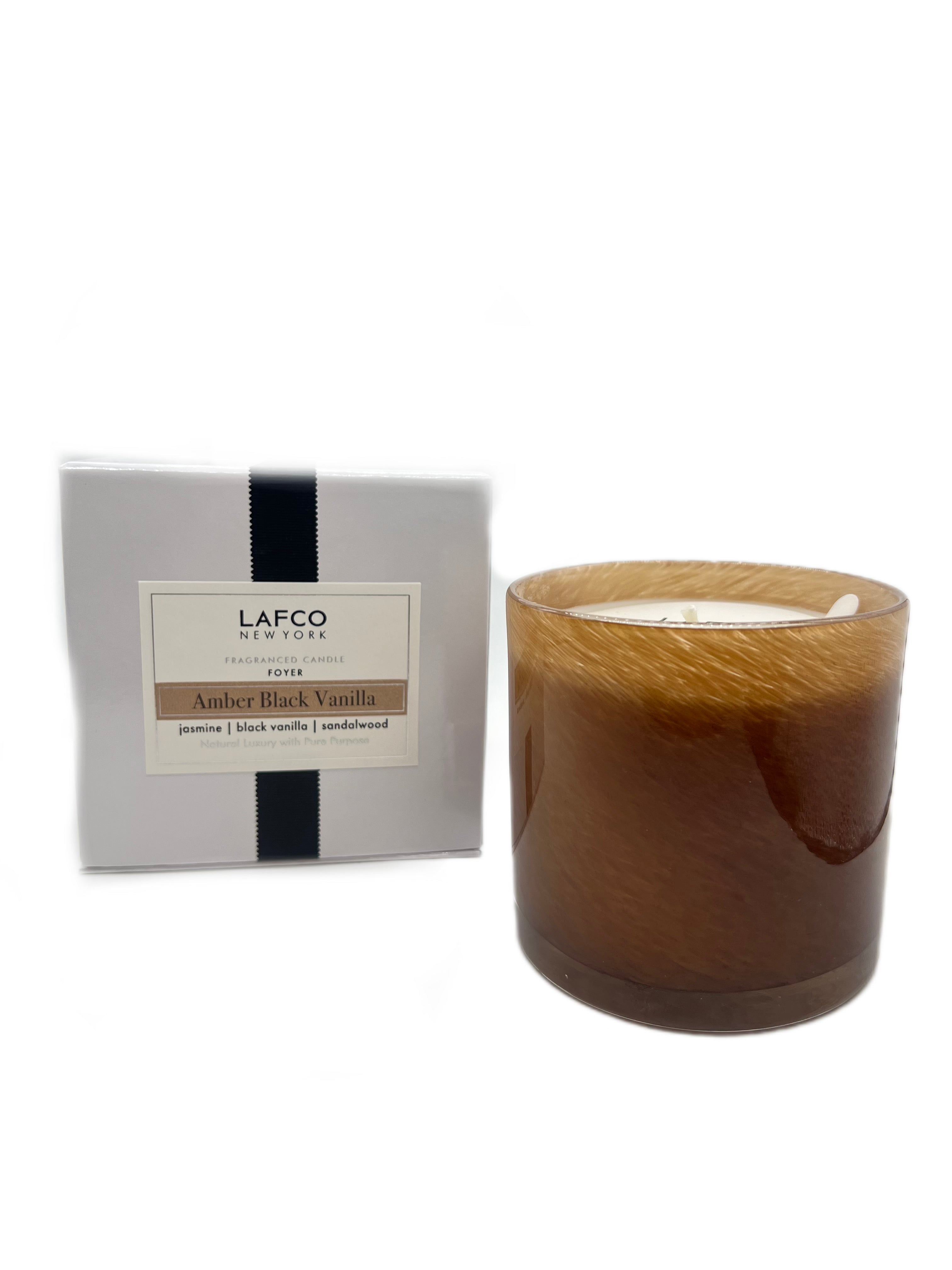 Lafco Amber Black Vanilla Candle - Thumbnail 5
