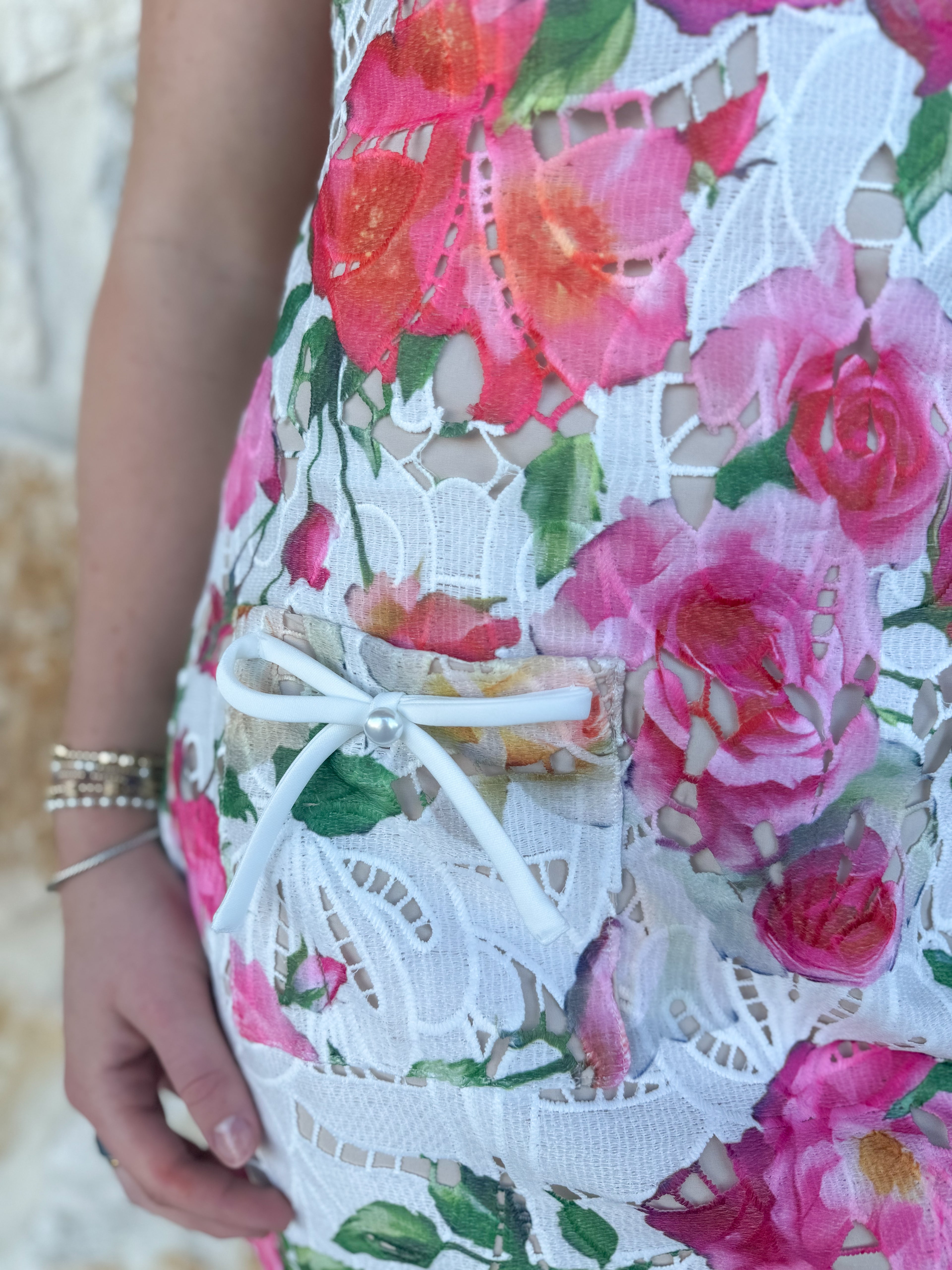 Roselle Shift Mini Dress