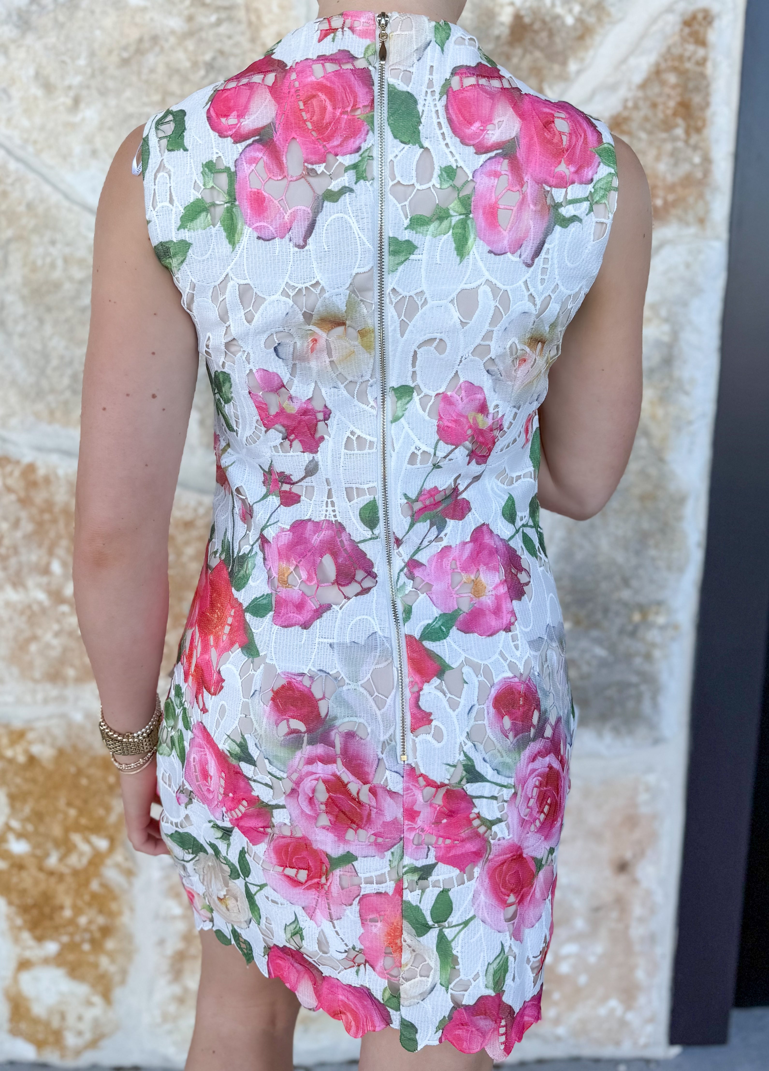 Roselle Shift Mini Dress