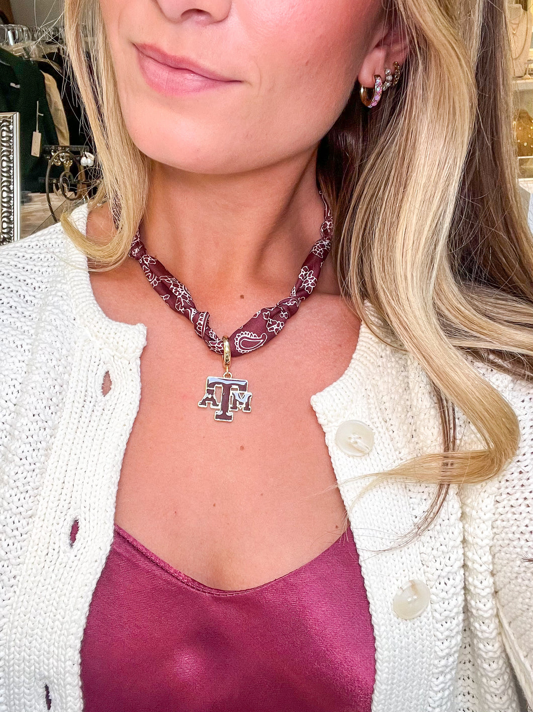 A&M Scarf Necklace