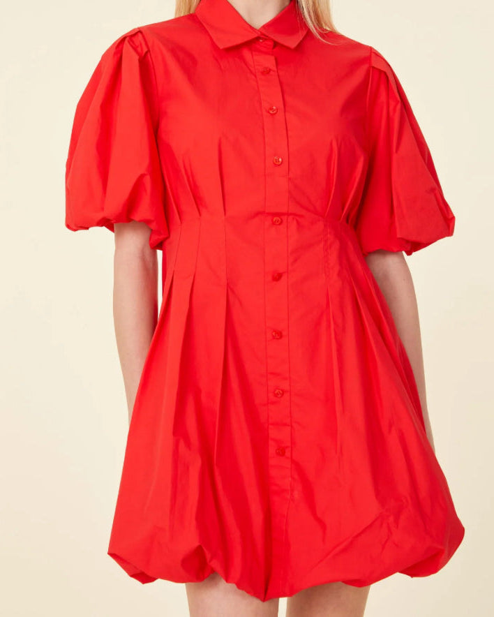 Poplin dress
