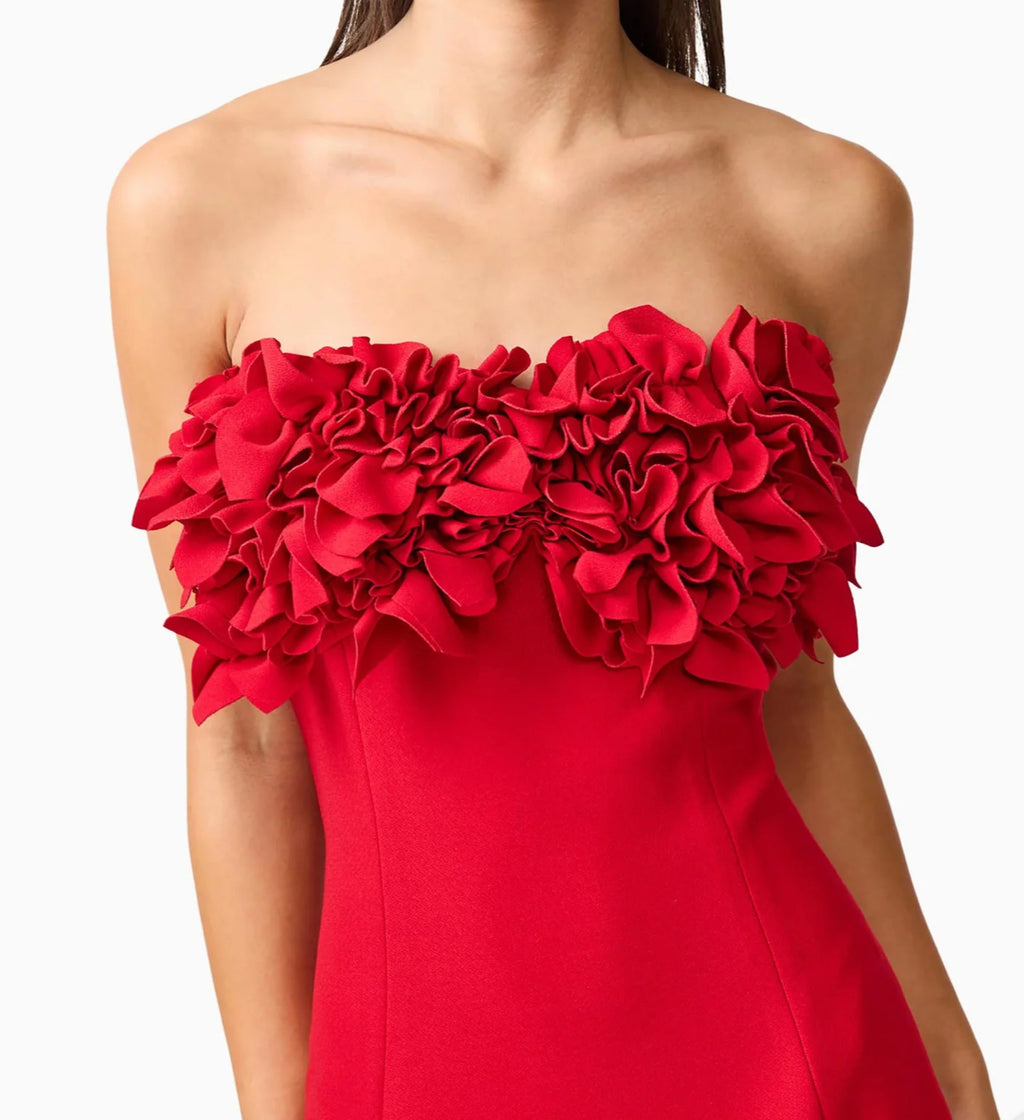Elliatt Lila Fitted Midi Dress