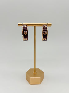 A&M Hoop Earrings