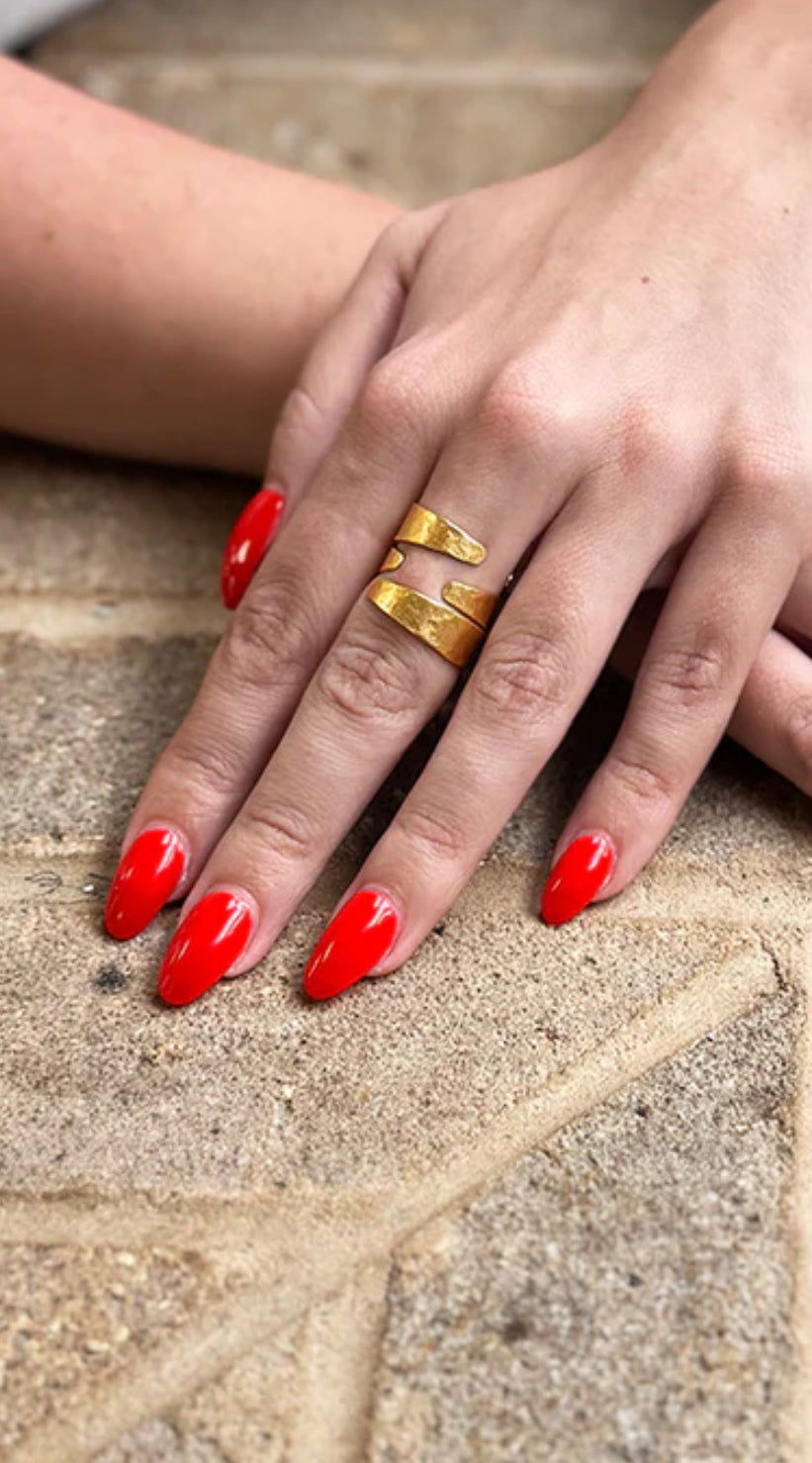Band Spiral Ring