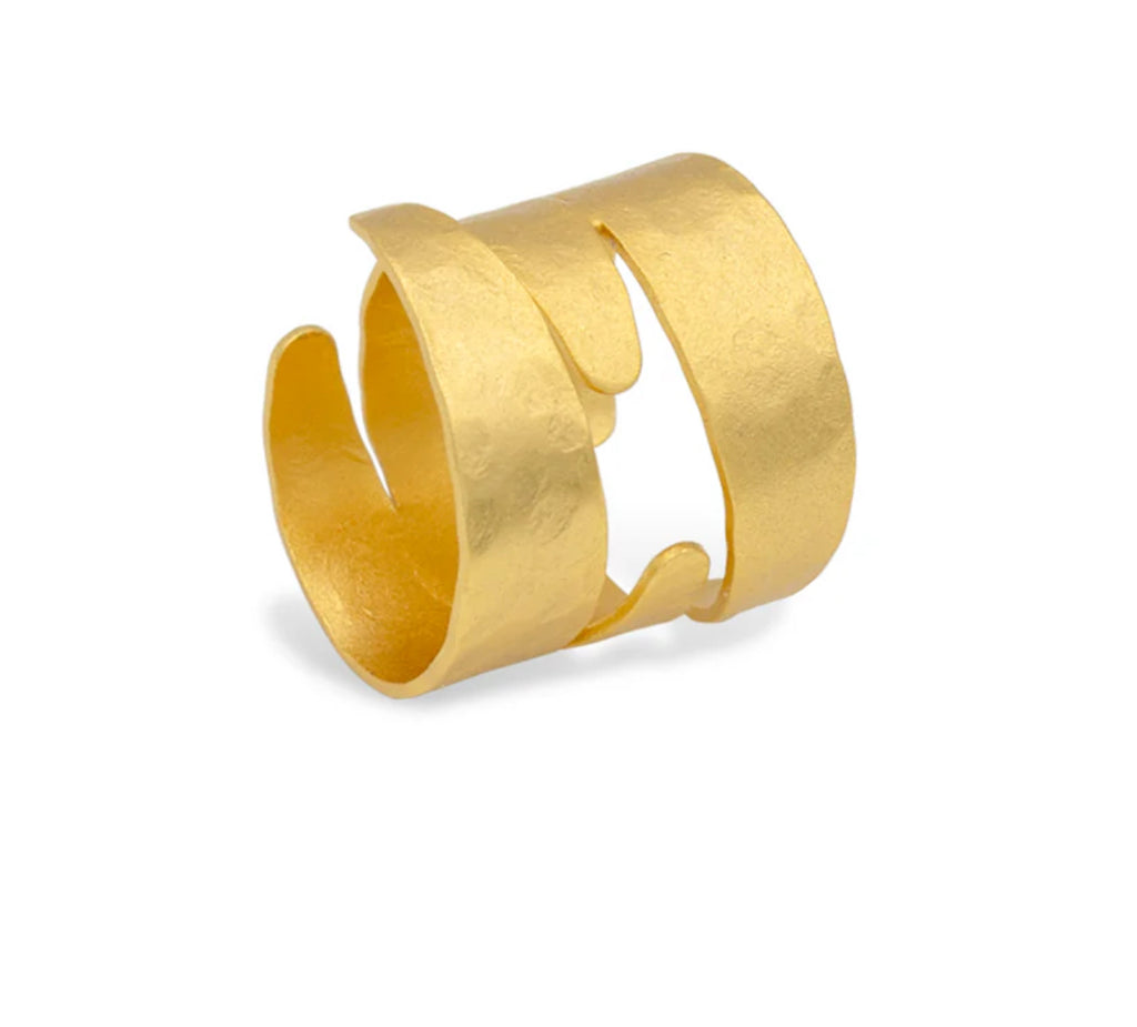 Band Spiral Ring