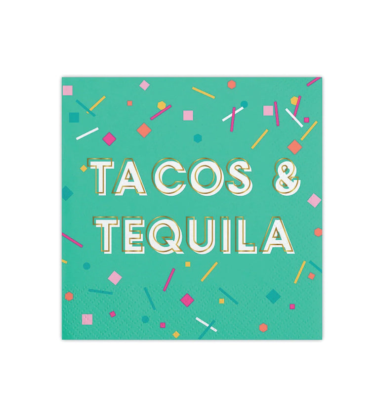 Tacos & Tequila Napkin
