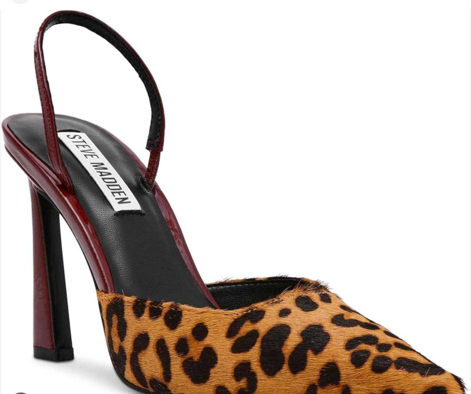 Steve Madden Drew Leopard Heel