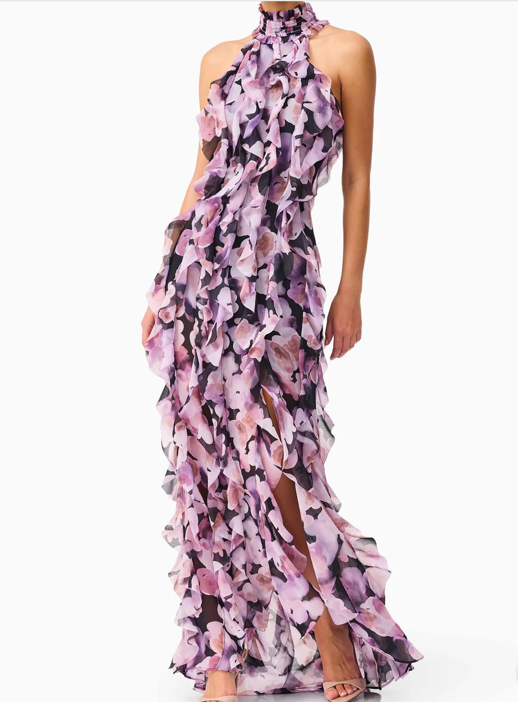 Solene Halter Dress