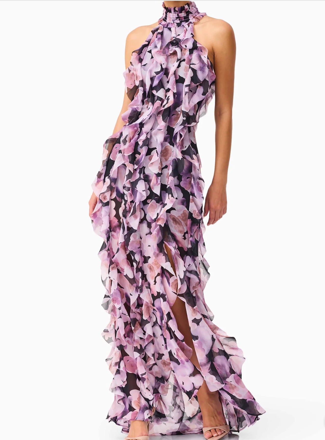 Solene Halter Dress